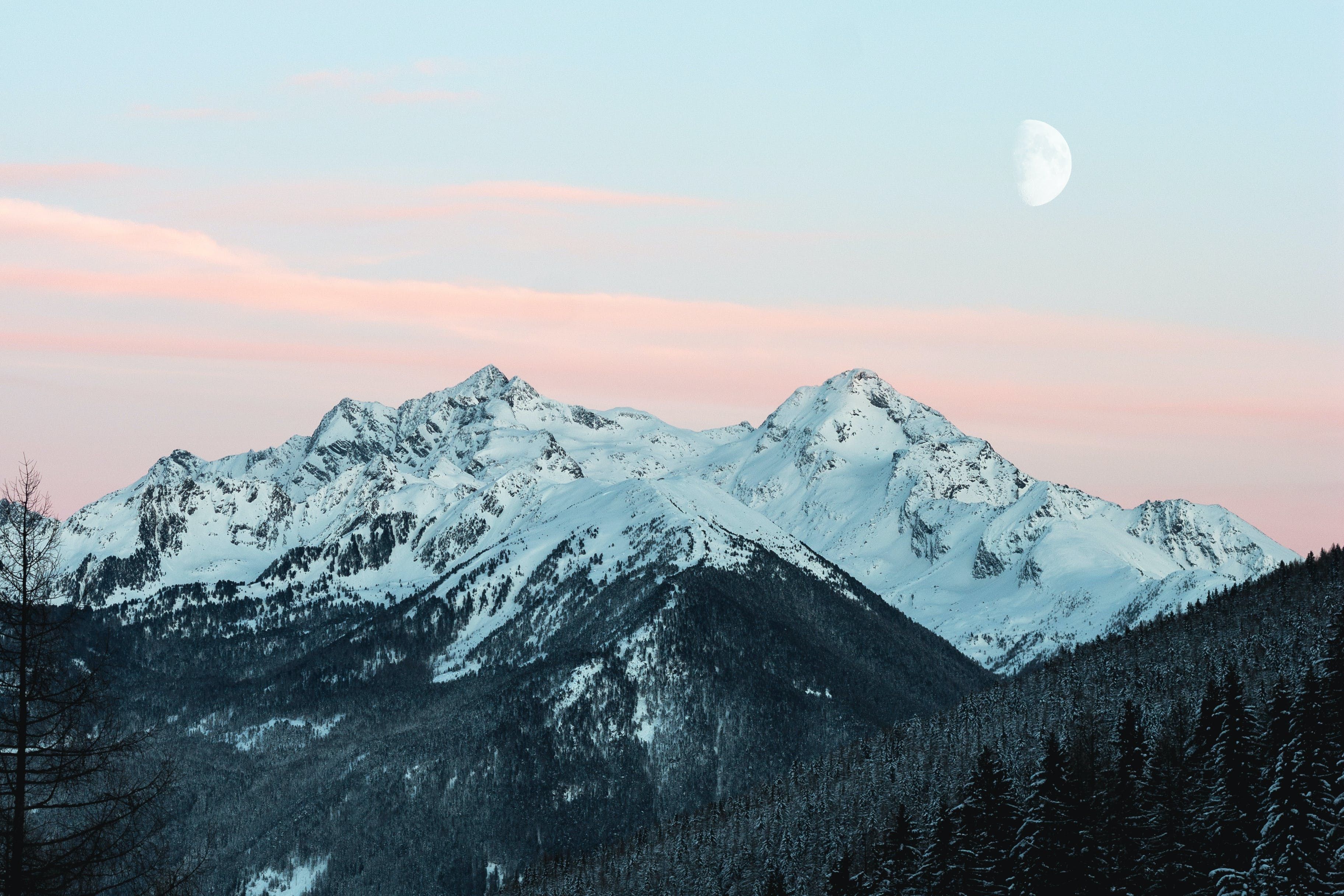 Snowy mountain landscape picturing the strength of Arteco Consulting's values